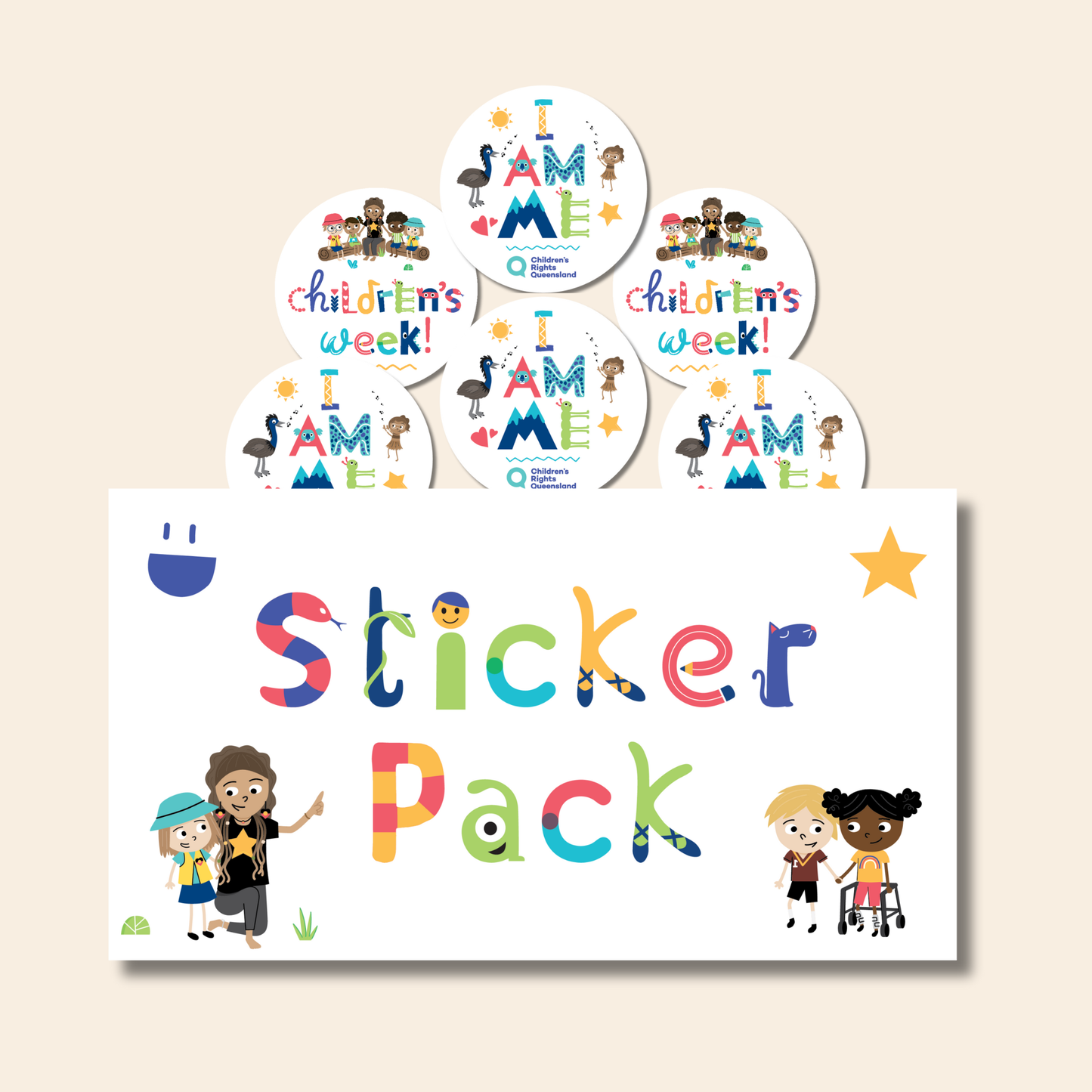 Sticker Pack (Includes 30 stickers)