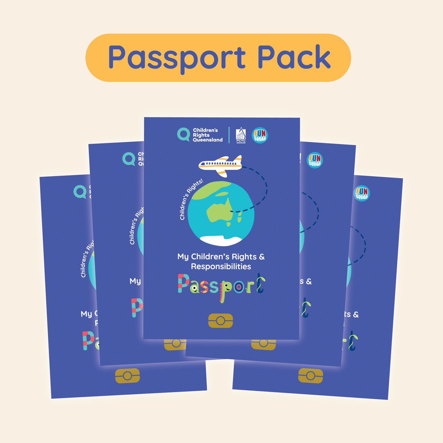 PRE-ORDER - 5 PACK - Children's Rights Passport
