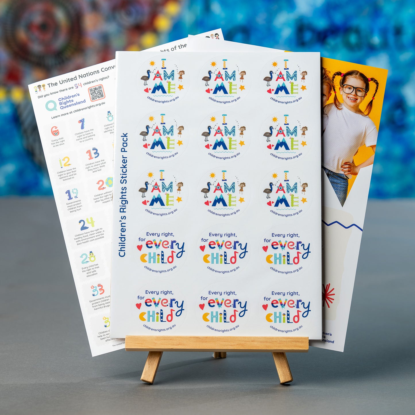 Children's Rights Sticker and Poster Pack